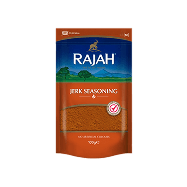 RAJAH JERK STYLE SEASONING MIX 10X100GM (DISC)