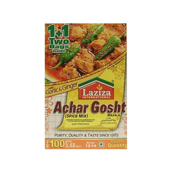 LAZIZA ACHAR GOSHT MASALA 6X100GM