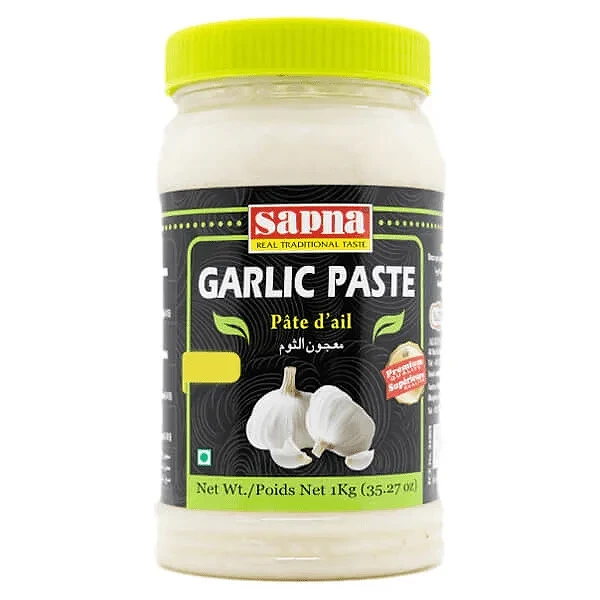 SAPNA GARLIC PASTE 6X1KG PM-£2.99