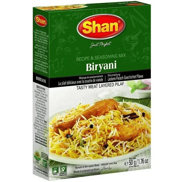 SHAN BIRYANI MASALA 12X50GM