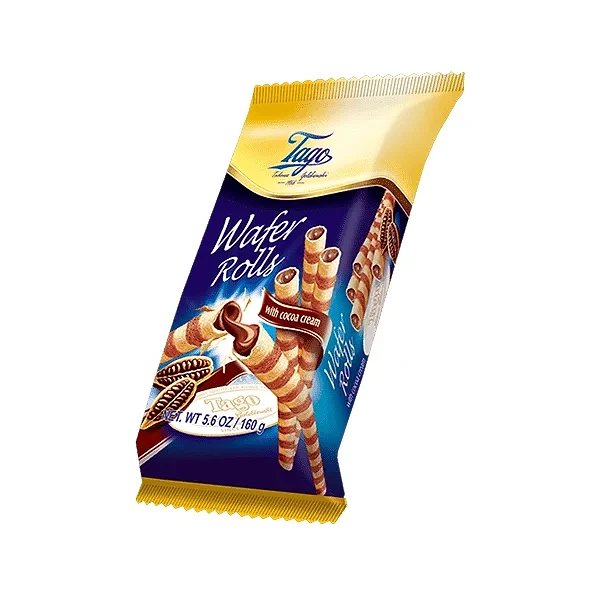 TAGO COCOA WAFER ROLLS 30X160GM