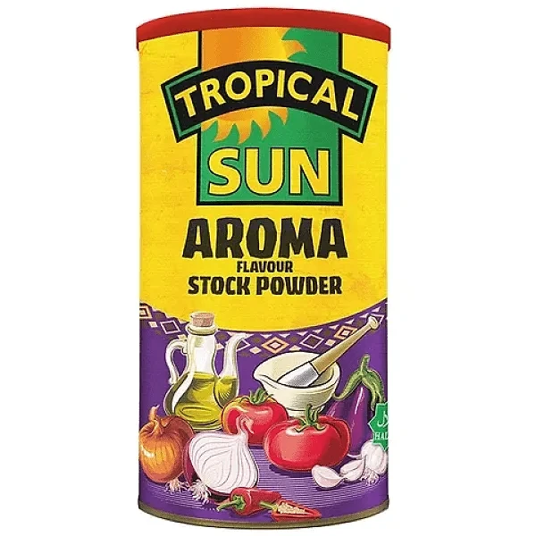 TROPICAL SUN AROMA STOCK POWDER 6X200GM PM-£1.29