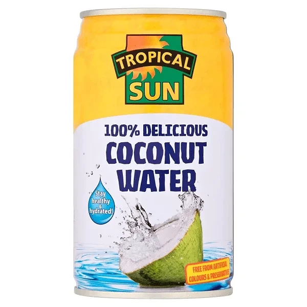 	TROPICAL SUN NATURAL COCONUT WATER NATURAL 12X330ML - (V20) (DISC)