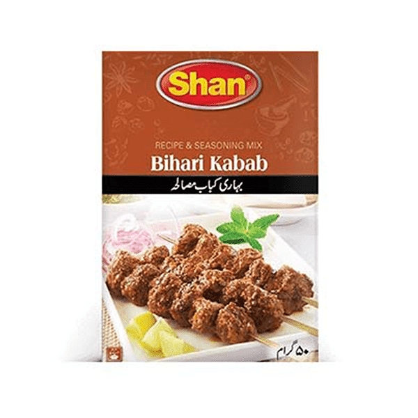 SHAN BIHARI KABAB MASALA 12X50GM