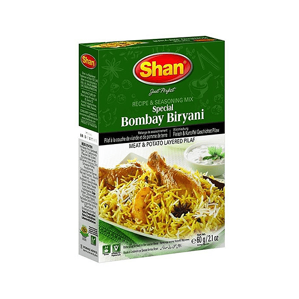 SHAN BOMBAY BIRYANI MASALA 12X60GM