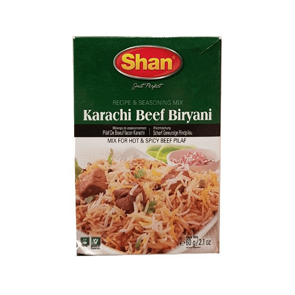 SHAN KARACHI BEEF BIRYANI 12X60GM