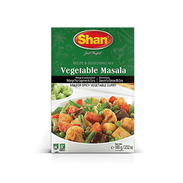 SHAN VEGETABLE MASALA 12X100GM 