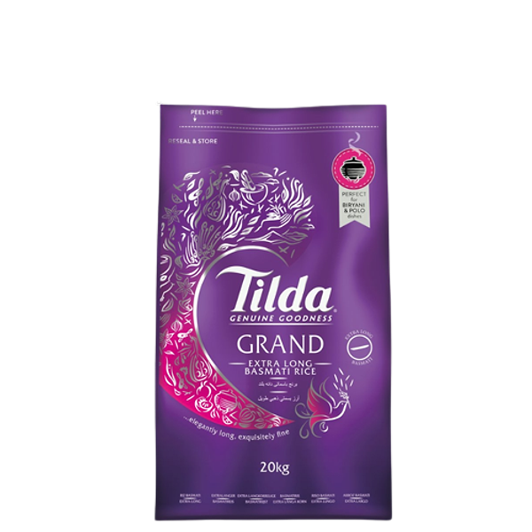 TILDA GRAND BASMATI RICE 20KG