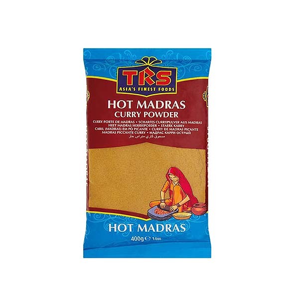 TRS HOT MADRAS CURRY POWDER 10X400GM (S1)