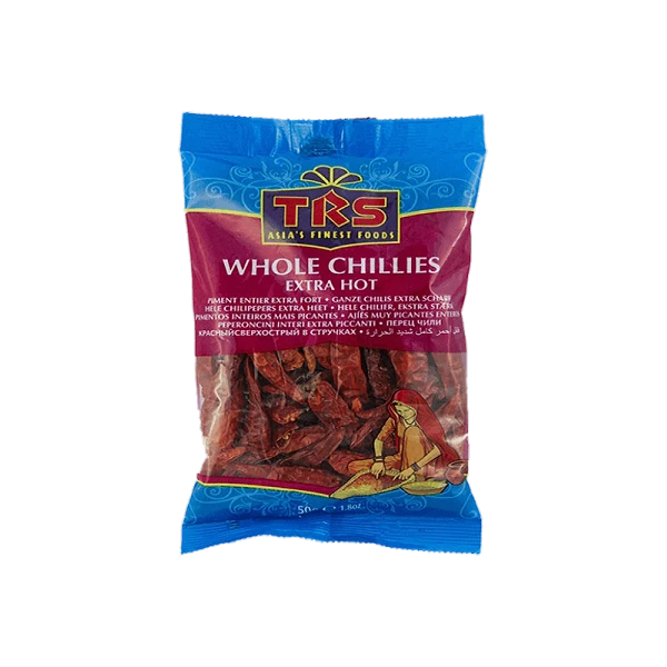 TRS WHOLE EX-HOT CHILLIES 20X50GM (S1)