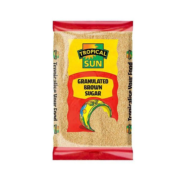 TROPICAL SUN  DEMERARA BROWN SUGAR 4X3KG