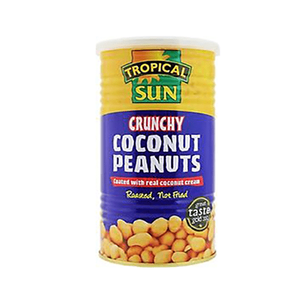 TROPICAL SUN COCONUT PEANUTS 6X330GM - (V20)
