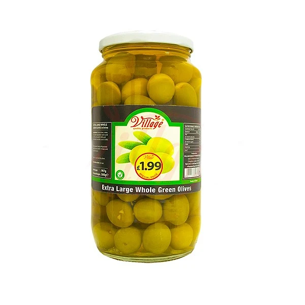 VILLAGE EX-LARGE WHOLE GREEN OLIVE 6X907GM