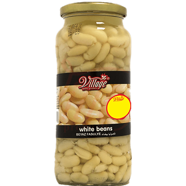 VILLAGE WHITE BEANS 12X540GM