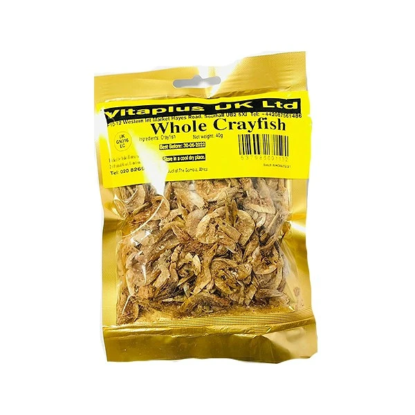 VITAPLUS WHOLE CRAYFISH 10X40GM
