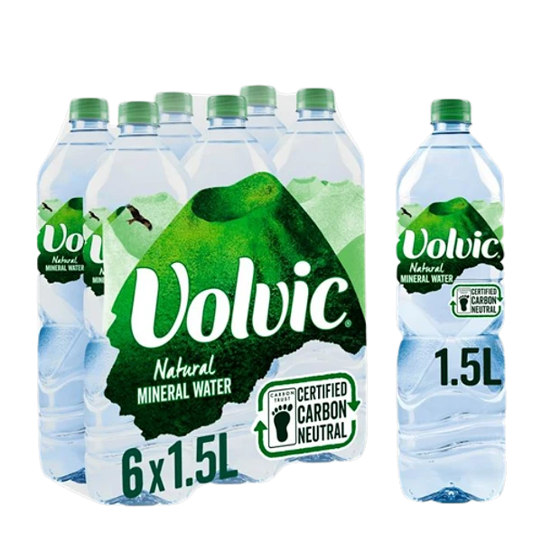VOLVIC WATER 6X1.5LTR - (V20)