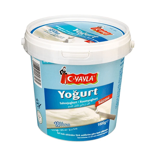 YAYLA 10% FAT YOGURT 6X1KG