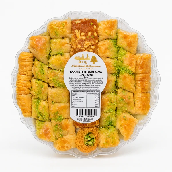 DAD CEDAR MIX BAKLAWA TRAY 1KG