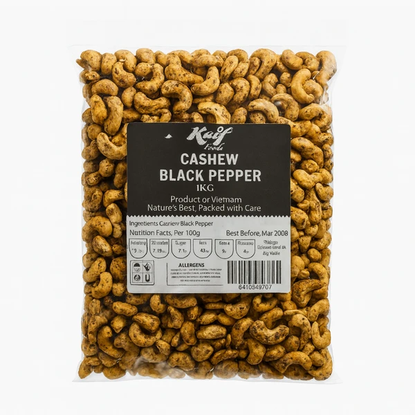 KAIF CASHEW BLACK PEPPER 1KG