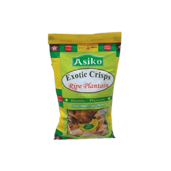 ASIKO EXOTIC PLAIN CRISPS 24X75GM