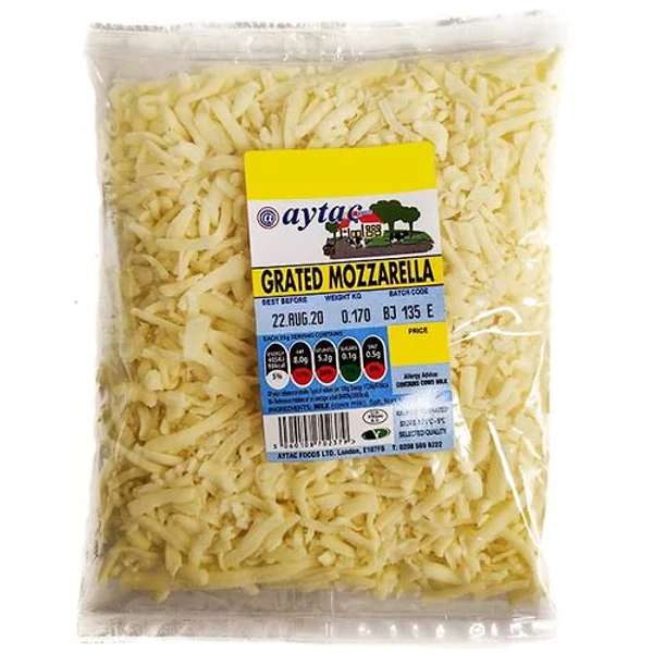 AYTAC GRATED MOZZARELLA CHEDDAR CHESSE 5X170GM