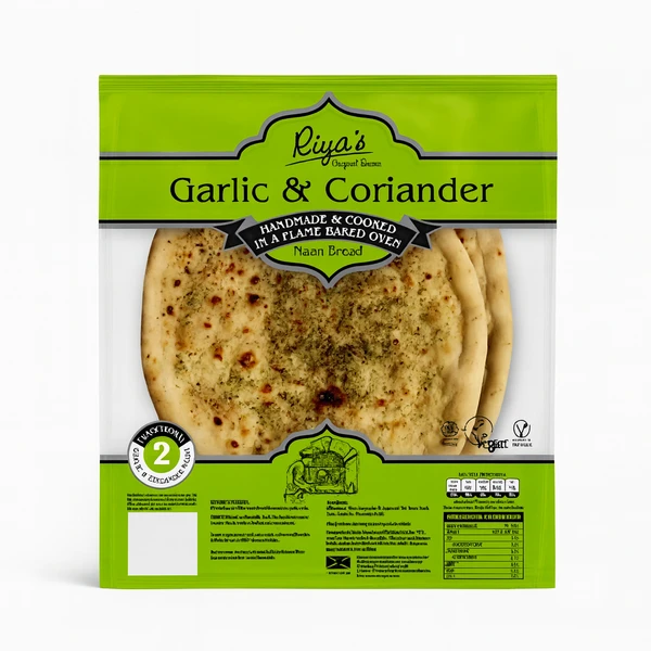 RIYA'S GARLIC & CORIANDER NAAN