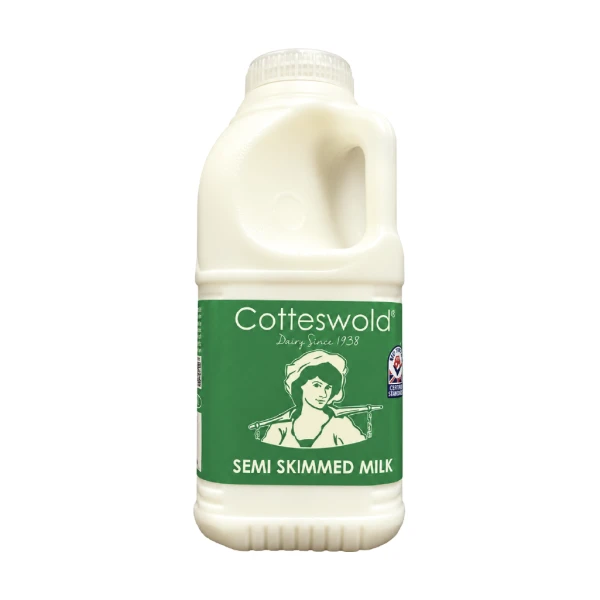 COTTESWOLD SEMI SKIMMED MILK 1PNT
