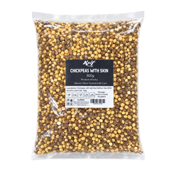 KAIF CHICKPEAS WITH SKIN 800GM