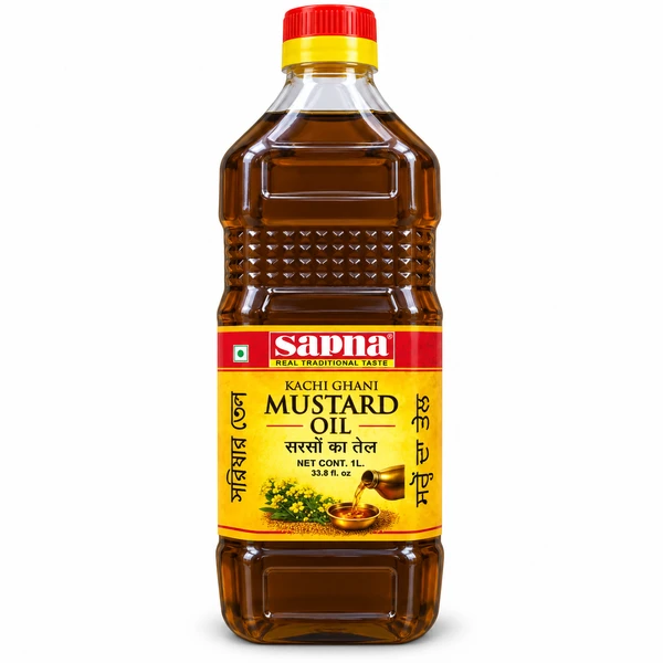 SAPNA MUSTARD OIL 6X1LTR 