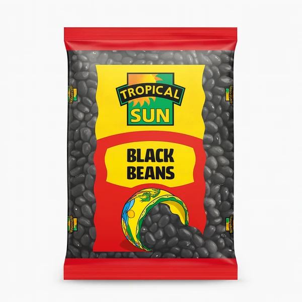 TROPICAL SUN BLACK BEANS 6X2KG