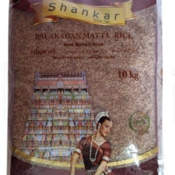 SHANKAR PALAKADAN MATTA RICE 10kg (PM £11.49)