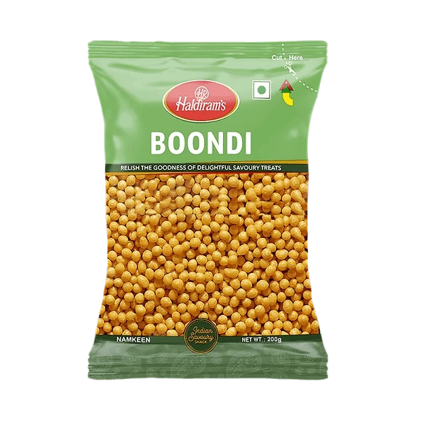 HALDIRAM PLAIN BOONDI 10X200GM 