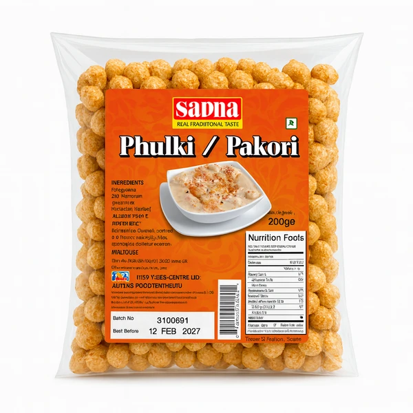 SAPNA PHULKI PAKODA 12X200GM