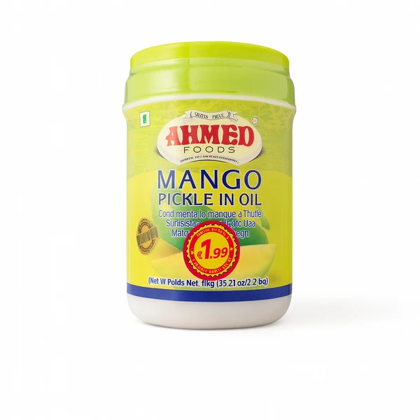 AHMED MANGO PICKLE 6X1KG PM £1.99