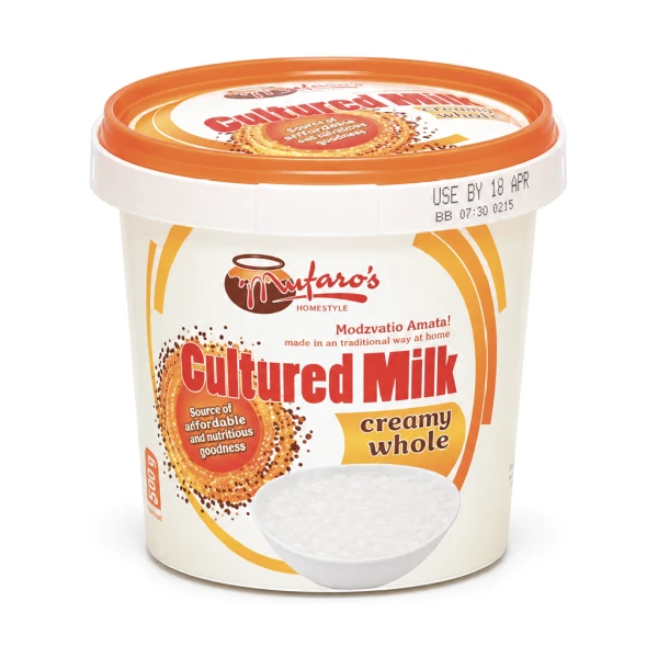 MUFAROS HODZEKO CULTURED MILK 6X1KG