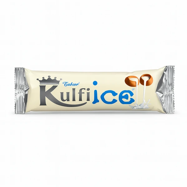 TUBZEE KULFI ICE ORIGINAL MALAI ICE CREAM LOLLIES 5PC - (V20)