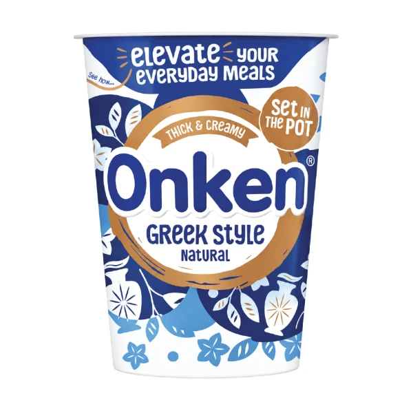ONKEN GREEK STYLE NATURAL SET YOGURT 6X450GM
