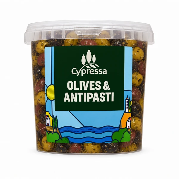 CYPRESSA MARINATED OLIVES MEDLEY 5KG 