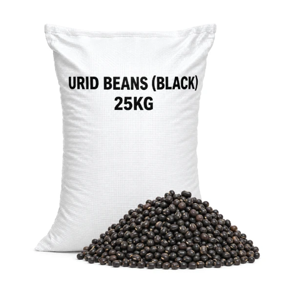 URID BEANS (WHOLE BLACK)  25KG