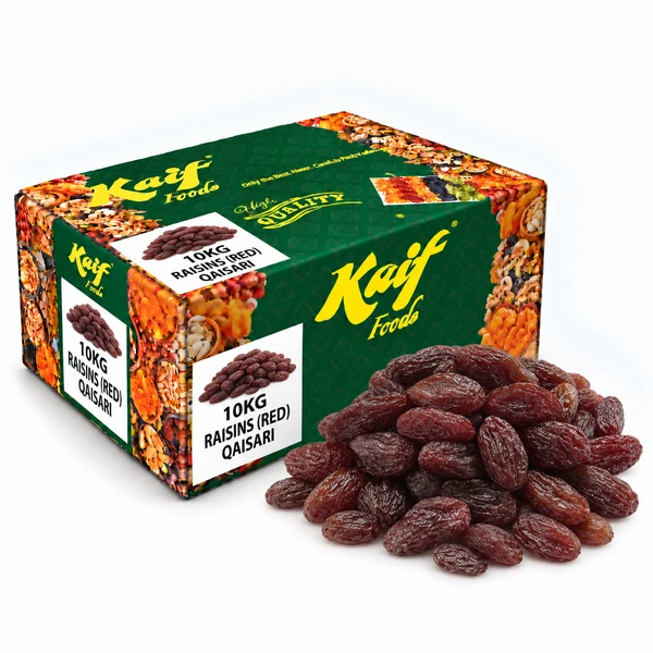 KAIF RAISINS (RED) QAISARI 10KG