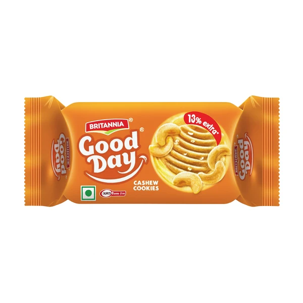 BRITANNIA GOOD DAY CASHEW COOKIES 24X72GM