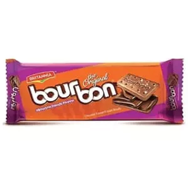 BRITANNIA BOURBON BISCUITS 4X100GM