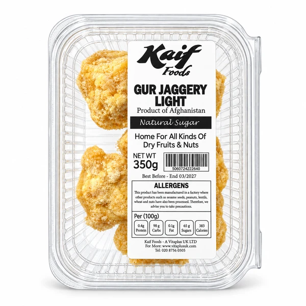 KAIF AFGHAN GUR LIGHT 350GM