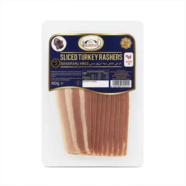 ISTANBUL BEECHWOOD SMOKED TURKEY RASHER 130GM