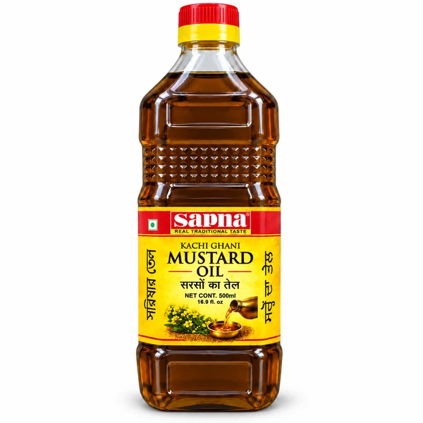 SAPNA MUSTARD OIL 6X500ML 