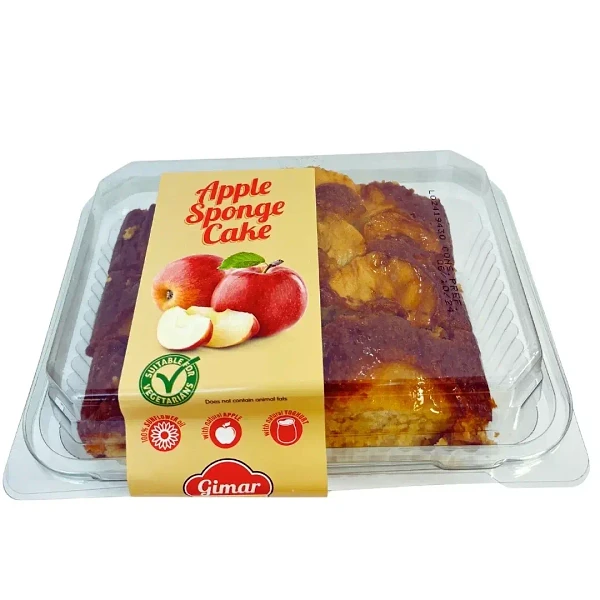 GIMAR APPLE SPONGE CAKE 4X360GM