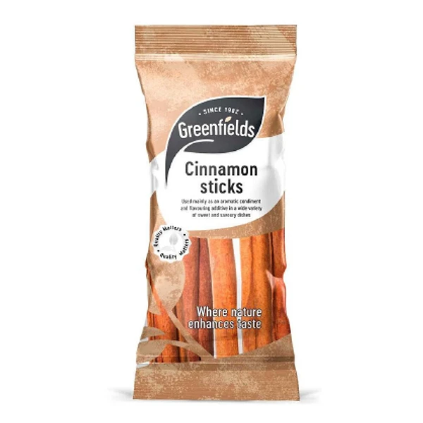 GREEN FIELDS CINNAMON STICKS (6PC) 12X50GM