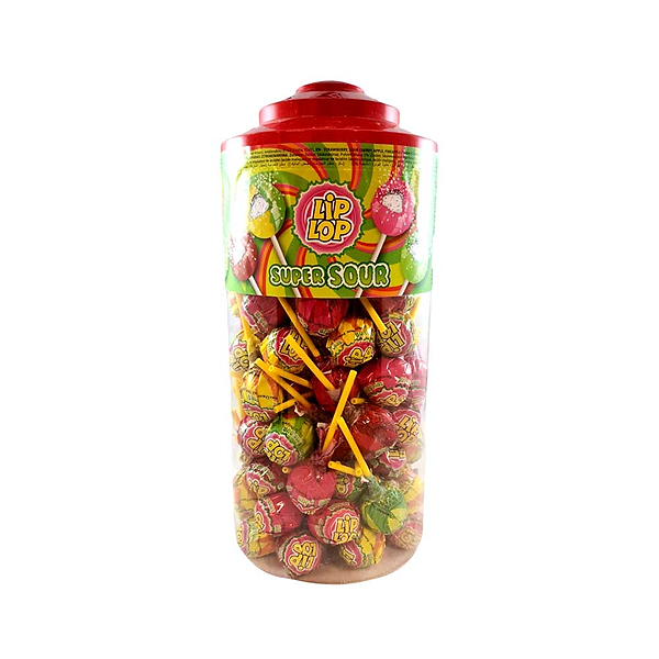 LIPLOP SUPER SOUR LOLLIPOP 150PCX9GM - (V20)