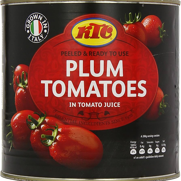 KTC PLUM TOMATO 6X2.55KG
