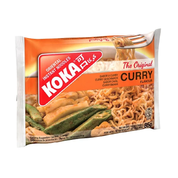 KOKA CURRY FLAVOUR INSTANT NOODLES 30X85GM